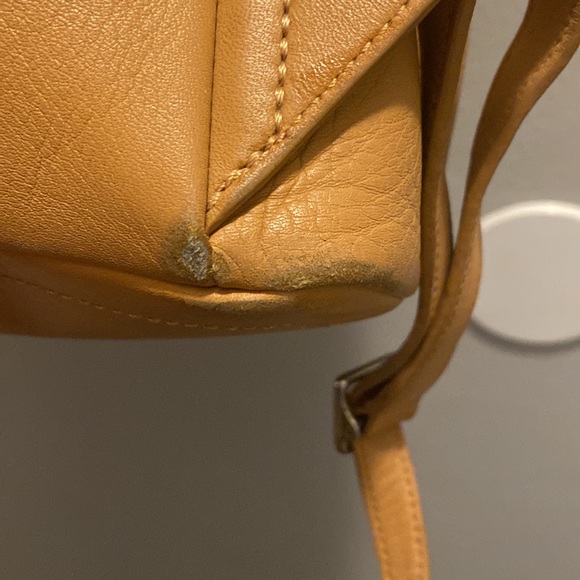 Vintage Coach Legacy West Hampton Tan Leather  Backpack 9827 Brown Women's - Picture 9 of 17